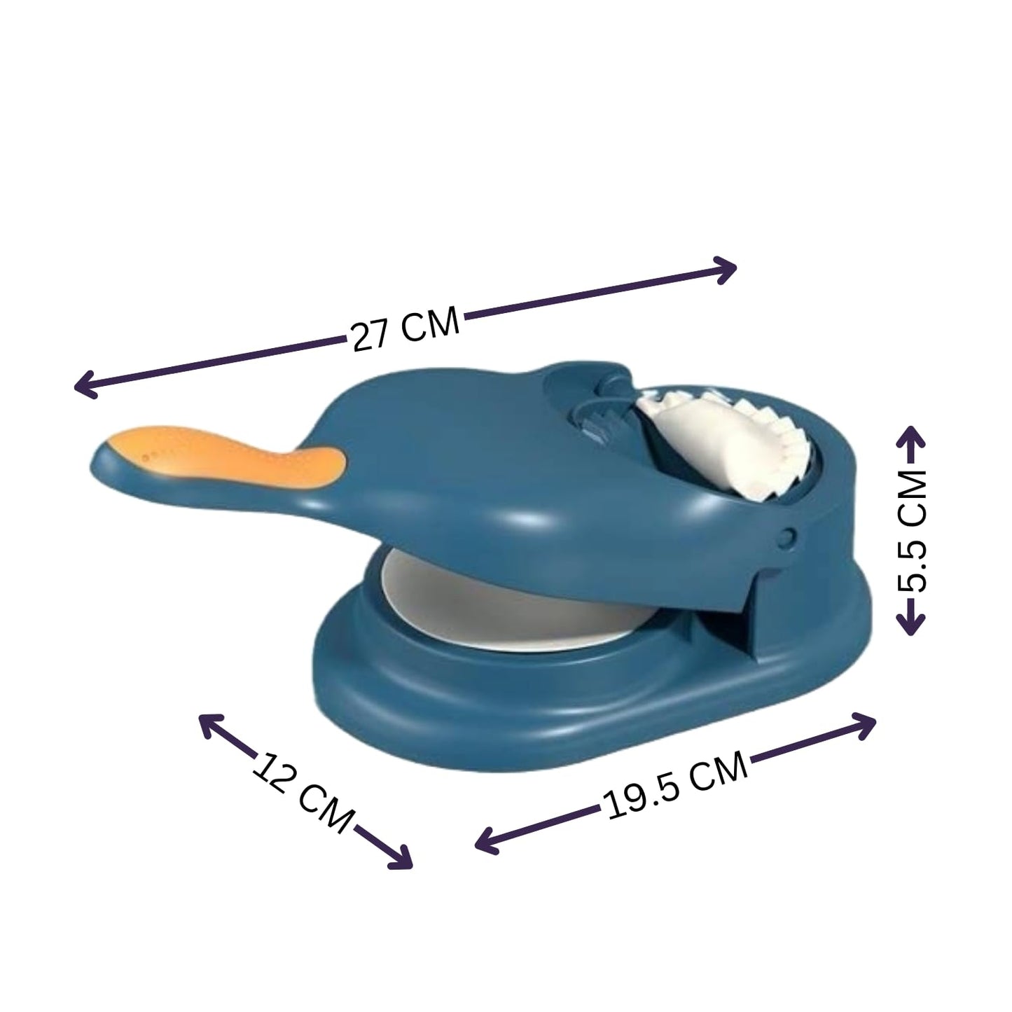 4 in 1 Puri, Gujiya, Momo & Modak Maker (Assorted Color)