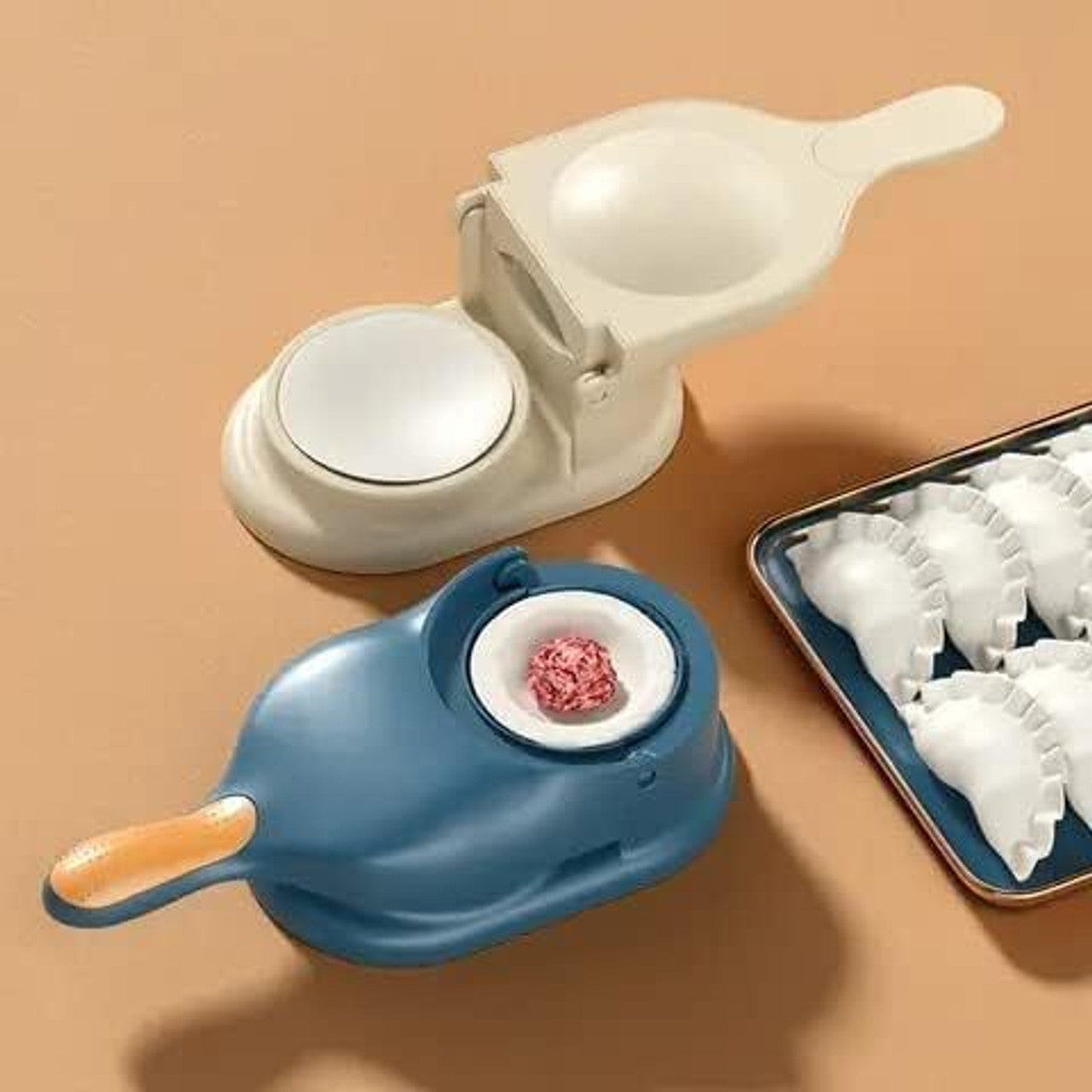 4 in 1 Puri, Gujiya, Momo & Modak Maker (Assorted Color)