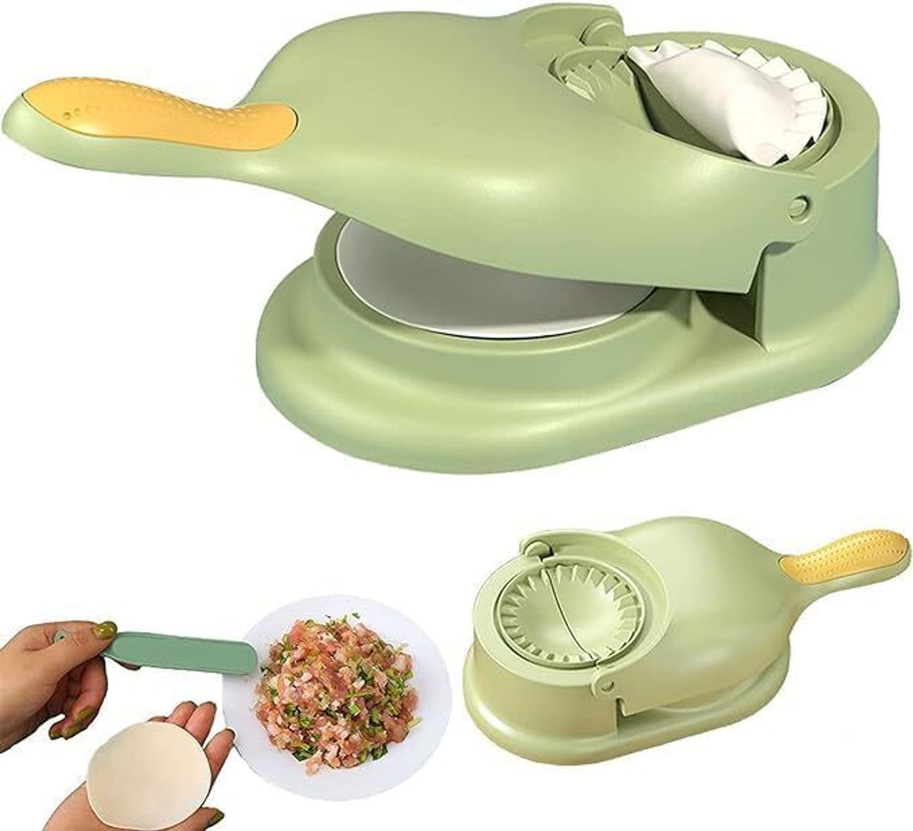 4 in 1 Puri, Gujiya, Momo & Modak Maker (Assorted Color)