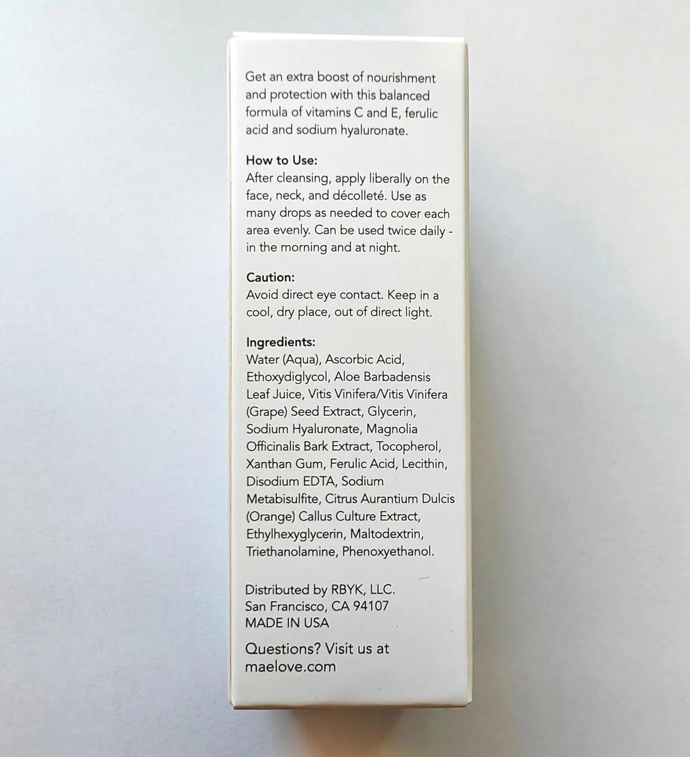 10% Vitamin C Face Serum For Brightness