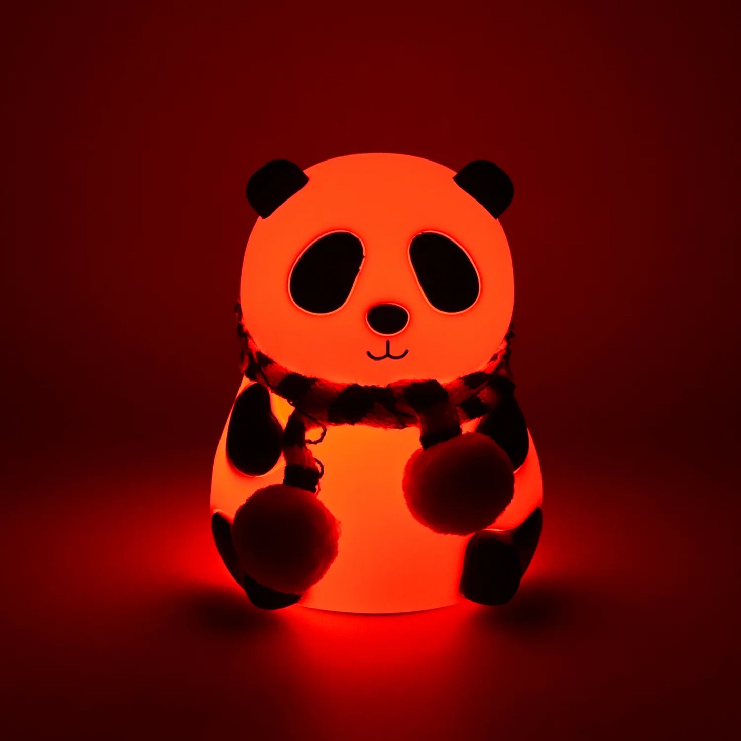 Cute Panda Touch Silicon Lamp with 7 Color Modes - Rechargeable
