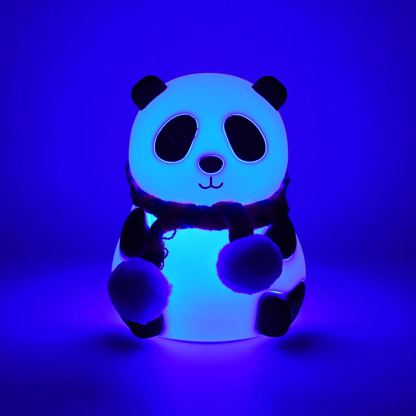 Cute Panda Touch Silicon Lamp with 7 Color Modes - Rechargeable