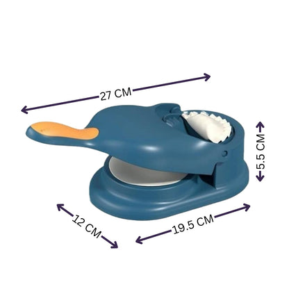 4 in 1 Puri, Gujiya, Momo & Modak Maker (Assorted Color)